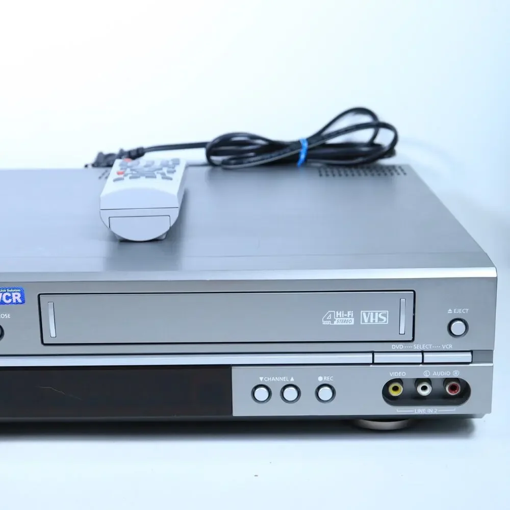 Samsung DVD-V2000 DVD VHS Combo Player with Remove VCR - Tested Working